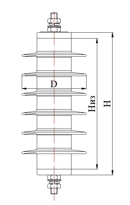 Ограничители перенапряжений ОПНп-10
